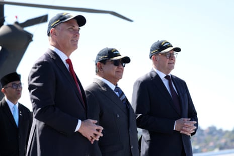 Richard Marles, left