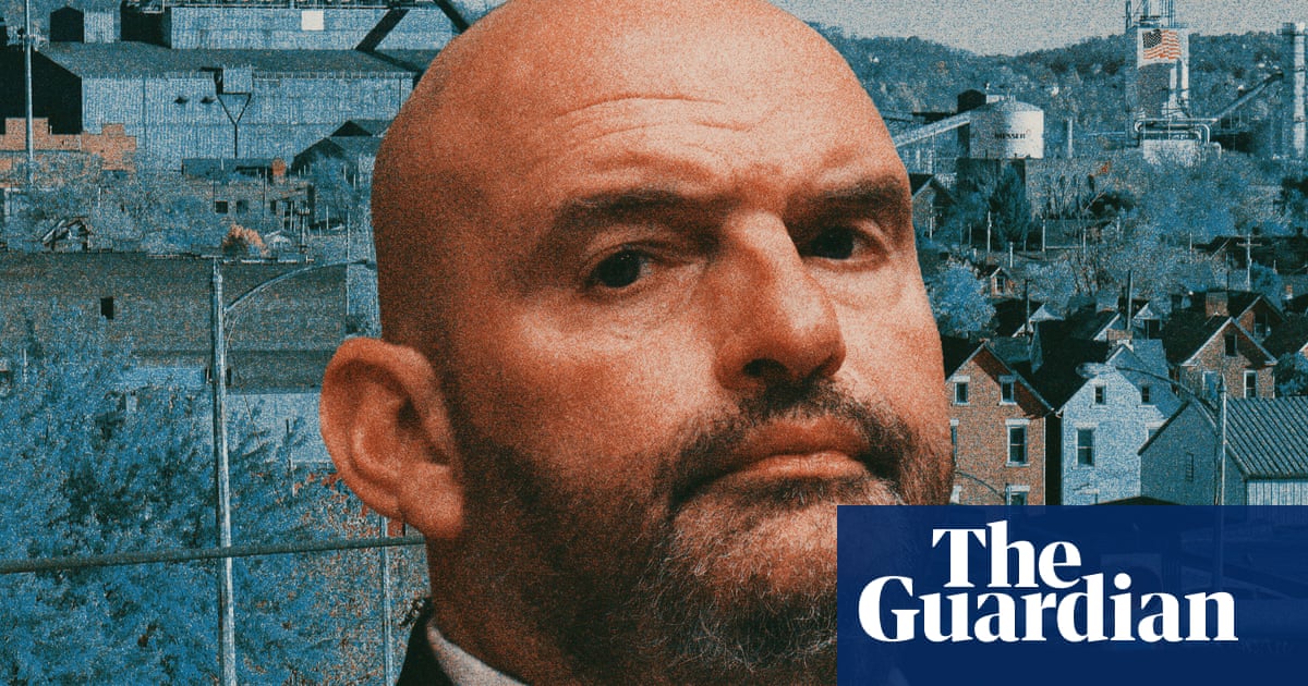 ‘I don’t trust him any more’: Pennsylvanians come to grips with John Fetterman’s rightwing turn
