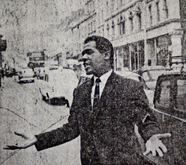 Paul Stephenson campaigning in Bristol in 1963.