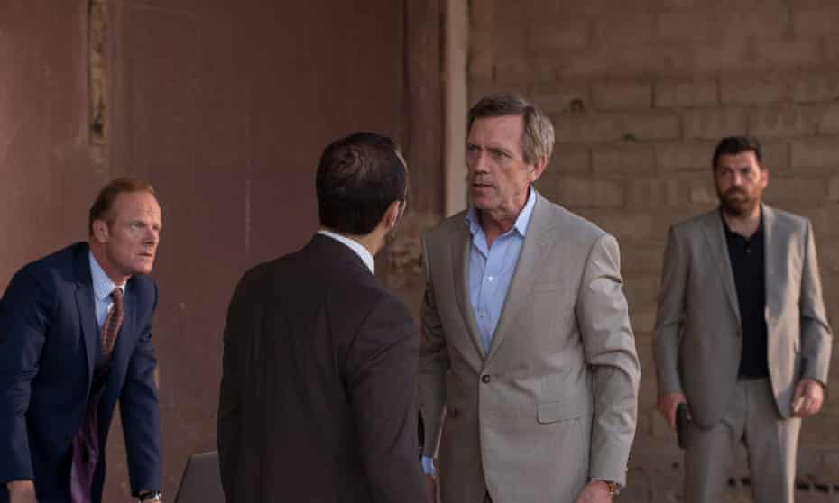 Hugh Laurie’s Richard Roper in the BBC series, the Night Manager,