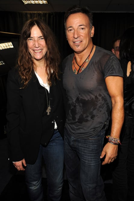 Patti Smith and Bruce Springsteen in 2009.