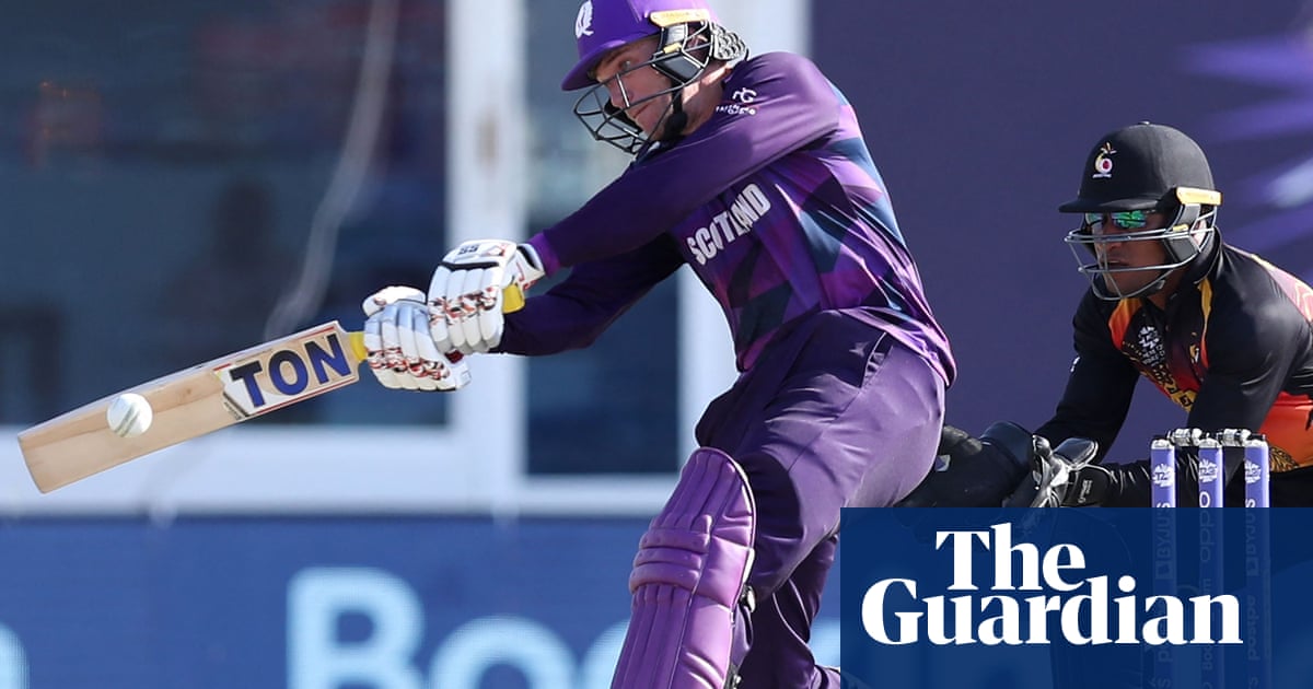 Richie Berrington pounds Scotland past Papua New Guinea at T20 World Cup