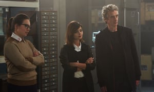 Osgood with Clara and the Doctor