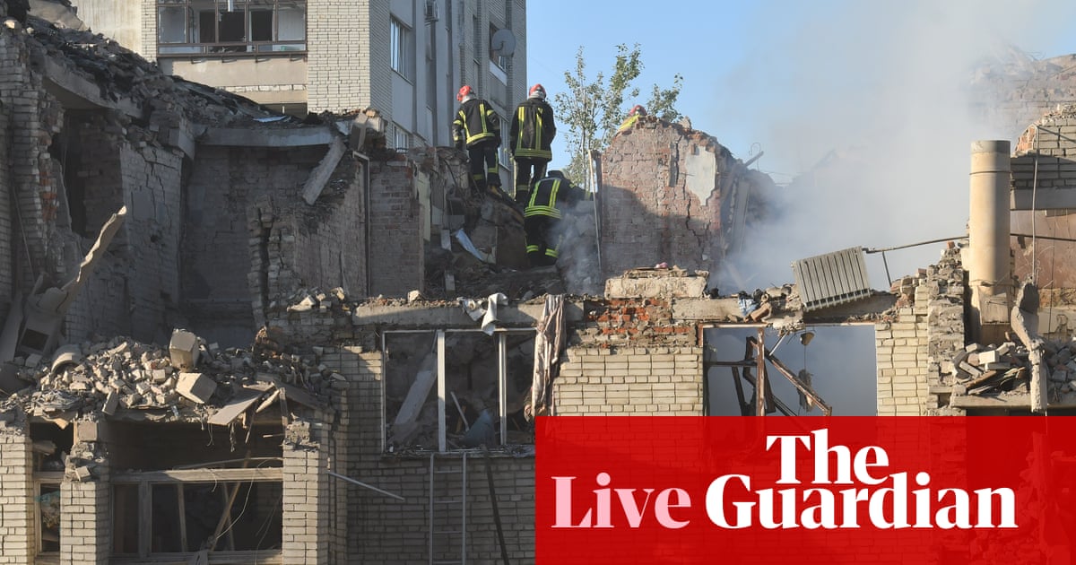 At least 13 killed in Russian attacks on Ukraine as Poland investigates airspace violation – Europe live