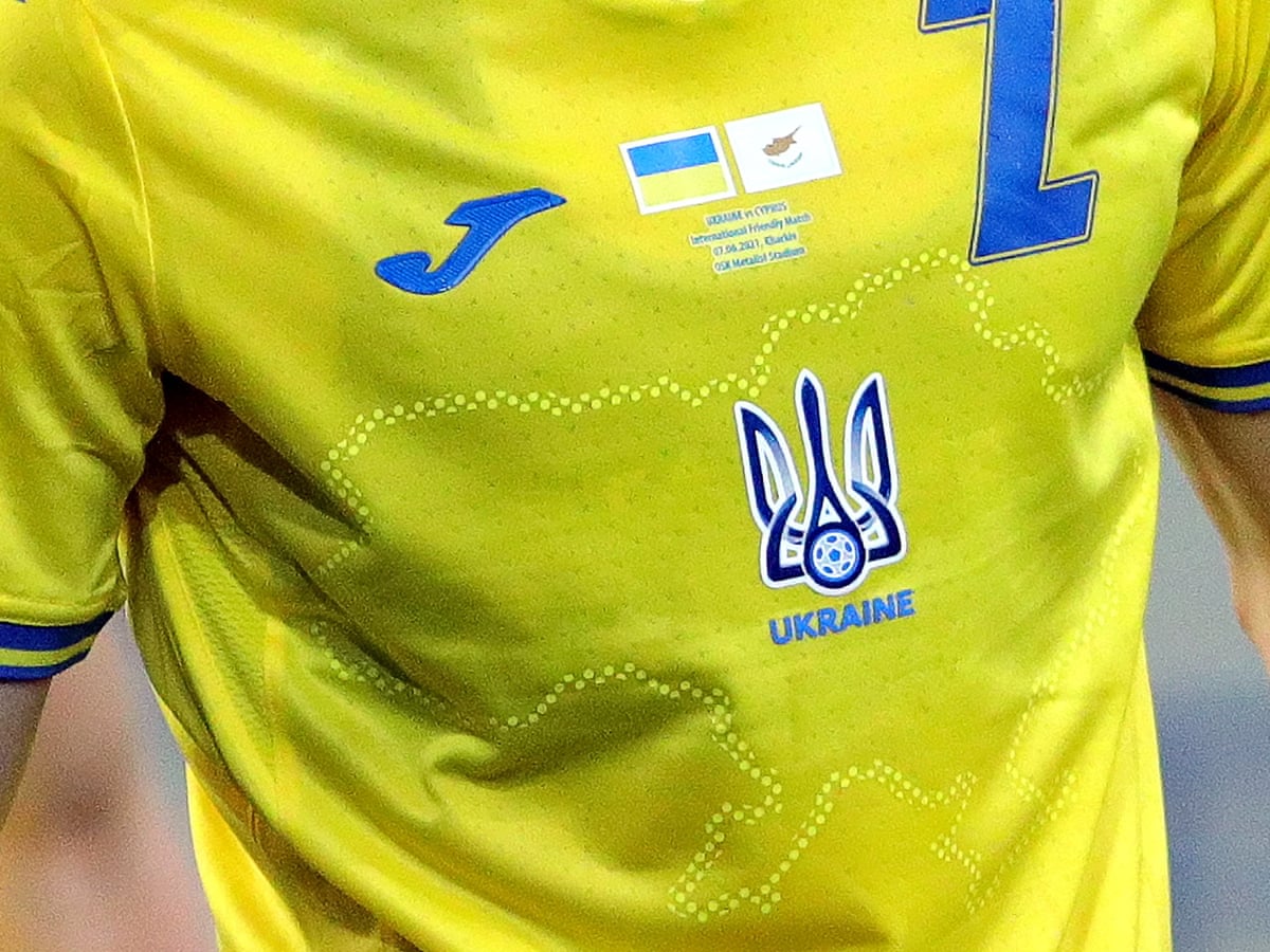 Ukraine S Shirt Maps Out The Message That Euro Is About More Than Football Ukraine The Guardian Ukraine S Shirt Maps Out The Message That Euro Is About More Than Football Ukraine The Guardian