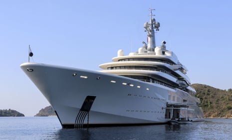 The 160-metre yacht Eclipse, owned by Roman Abramovich, has two helicopter pads, two swimming pools and a disco hall. The new regulations will affect vessels built after 2016. Getty 