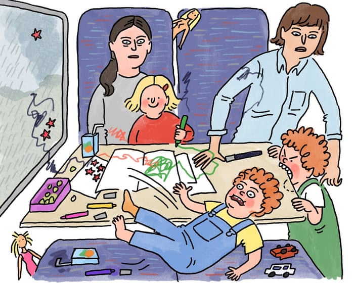 The train journey from hell: the Edith Pritchett cartoon
