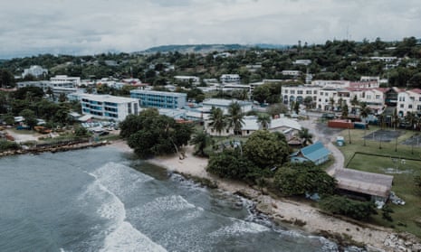 Honiara, the capital of Solomon Islands.