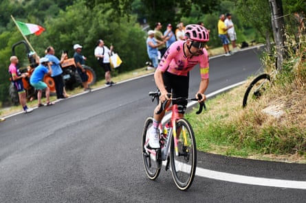 Ben Healy of Ireland during stage one of last year’s Tour.