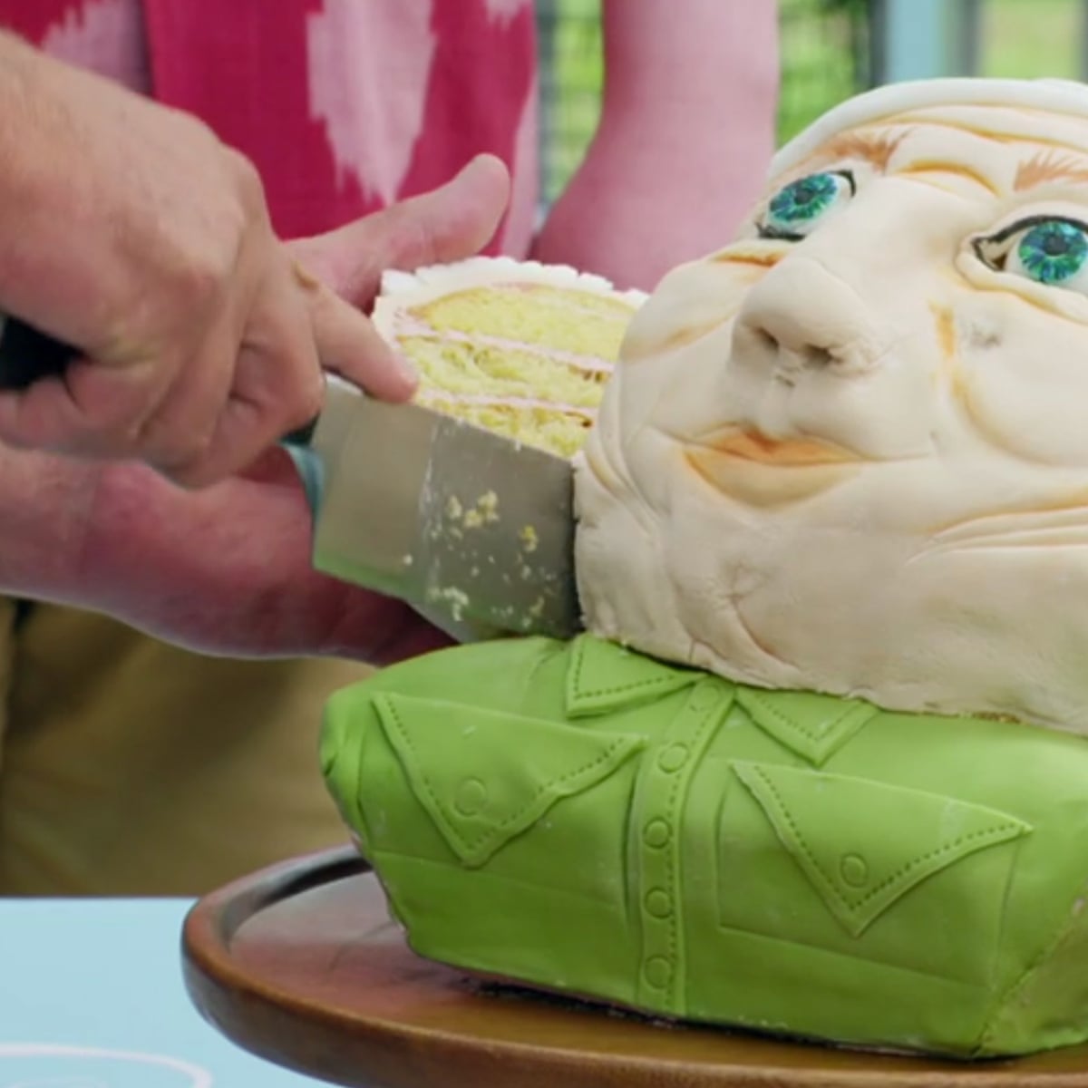 It Looks Like A Haunted Waxwork The Great British Bake Off Bust Cakes Ranked The Great British Bake Off The Guardian