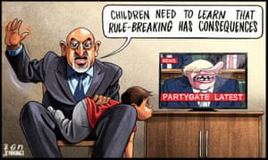 Ben Jennings on Nadhim Zahawi’s rejection of a ban on smacking children ...