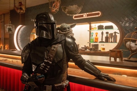 The Mandalorian and Grogu.