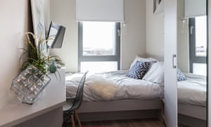 The Collective tower is like a student halls of residence but for people starting their career in London.