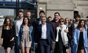 Sadiq Khan mayoral declaration