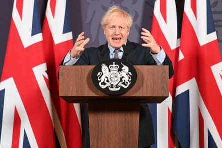 Johnson updates the nation on the post-Brexit trade agreement, December 2020