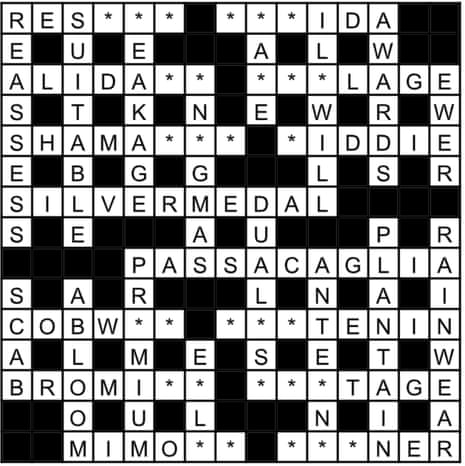 Annotated solutions for Genius 225 | Crosswords | The Guardian