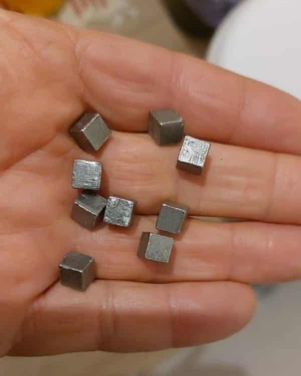 Ammunition fragments found in Russian-affected areas. According to officials, some of these fragments were found in the corpses of civilians.