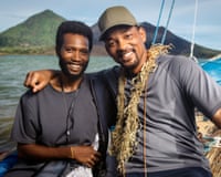 Will Smith with Robert Jonnah in Papua New Guinea.