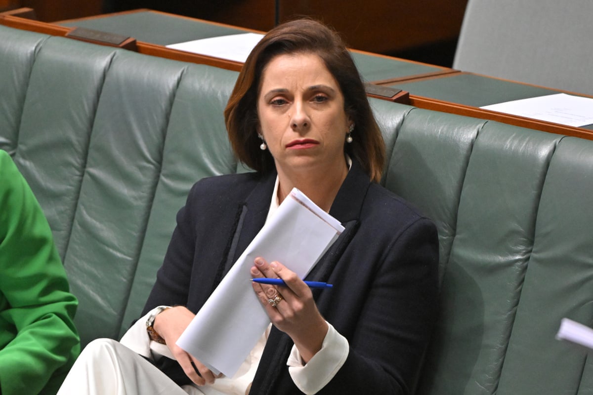 Minister for communications Anika Wells during question time in the House of Representatives at Parliament House in Canberra, Monday, 17 August, 2026.