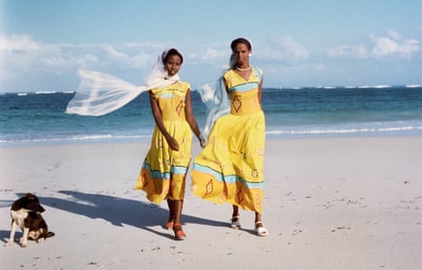 Detail of Two Women on the Beach, Somalia, 1958.