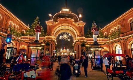Name in lights… Tivoli amusement park.