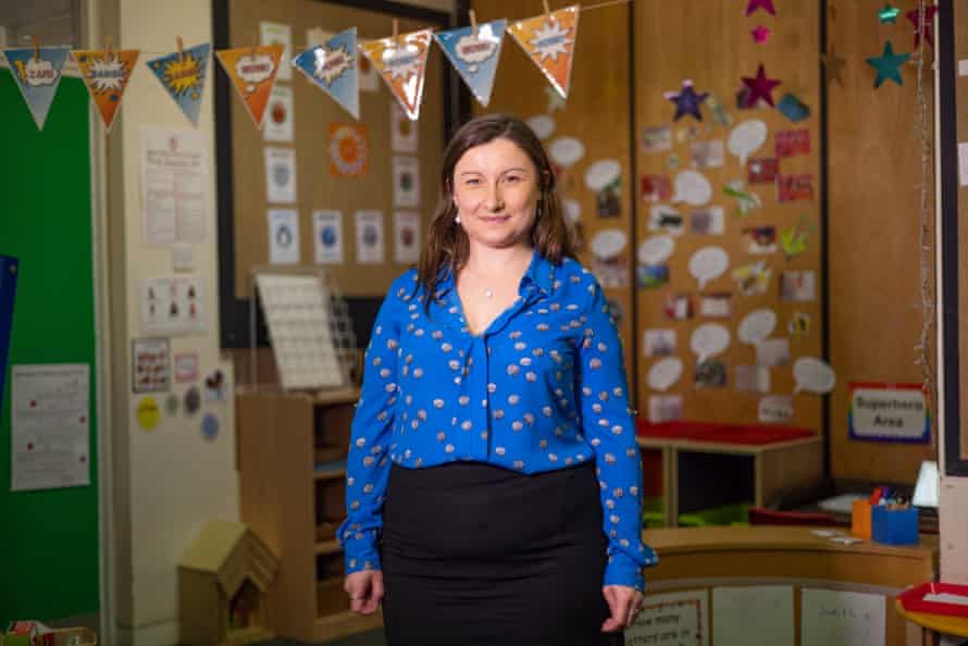 Vivienne has retrained to be a teacher and has now teaching at Alfred Salter Primary School. (Photography by Graeme Robertson)
