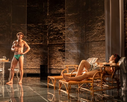 Innocent daring … Talbot with Leo Suter as Toby Fedden.