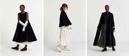 La gamme velours noir et cachemire chez Egg.