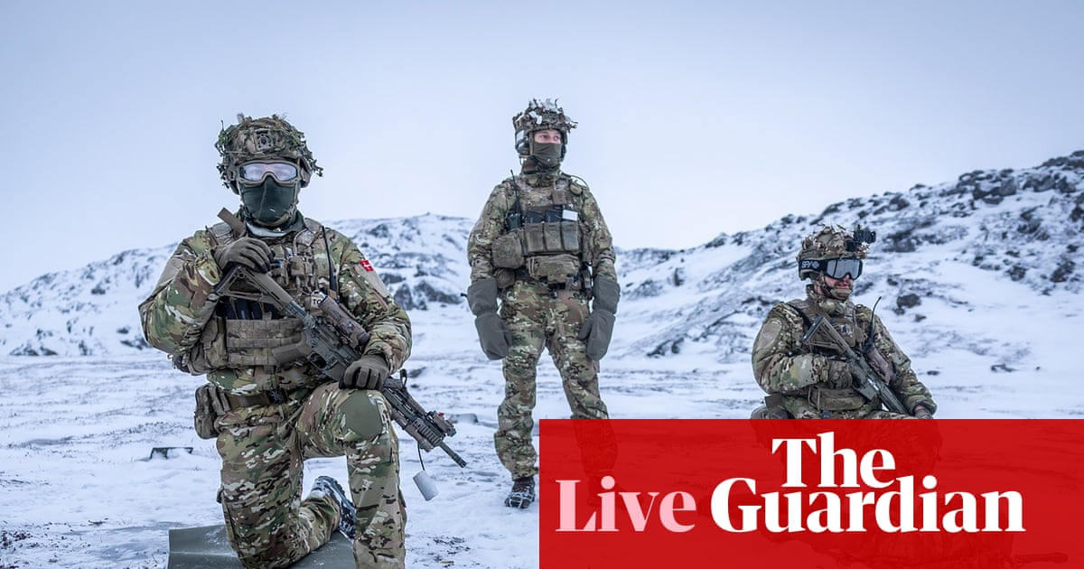 EU prepared to respond to Trump’s Greenland tariff threats but hope to deescalate at Davos – Europe live