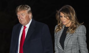 president Donald Trump and melania
