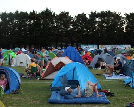 Tents.