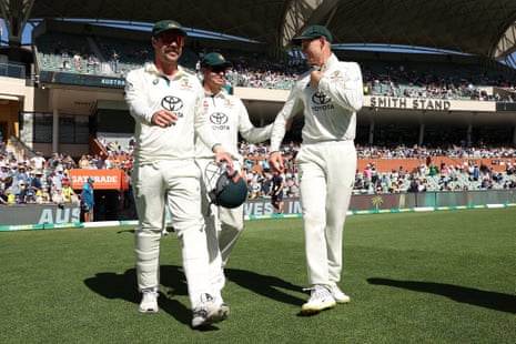 Travis Head, Steve Smith and Marnus Labuschagne came on on day three.