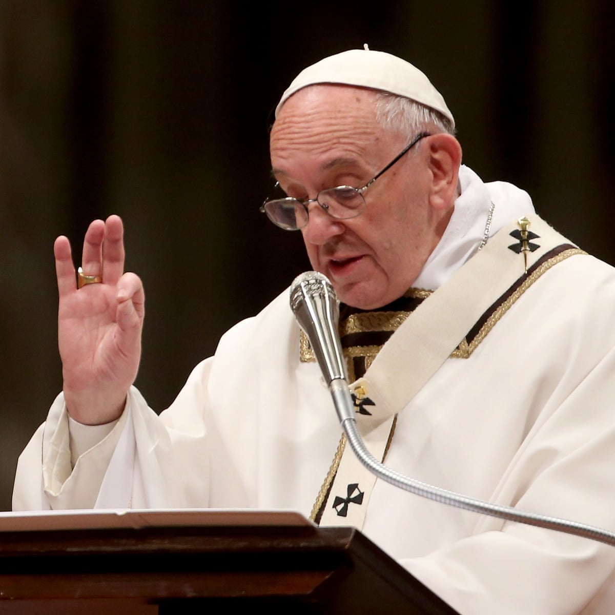 Vervorming Stoffig team Pope Francis: Christmas has been 'taken hostage' by materialism | Pope Francis | The Guardian Vervorming Stoffig team Pope Francis: Christmas has been 'taken hostage' by materialism | Pope Francis | The Guardian