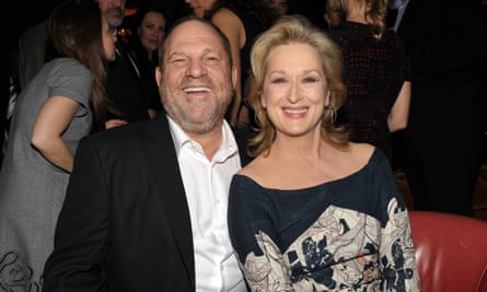Meryl Streep with Harvey Weinstein in 2012.