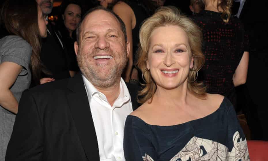 Harvey Weinstein and Meryl Streep pictured in 2012.