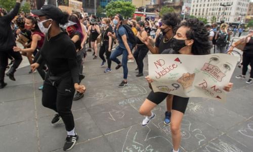 How The Electric Slide Became The Black Lives Matter Protest Dance Dance The Guardian