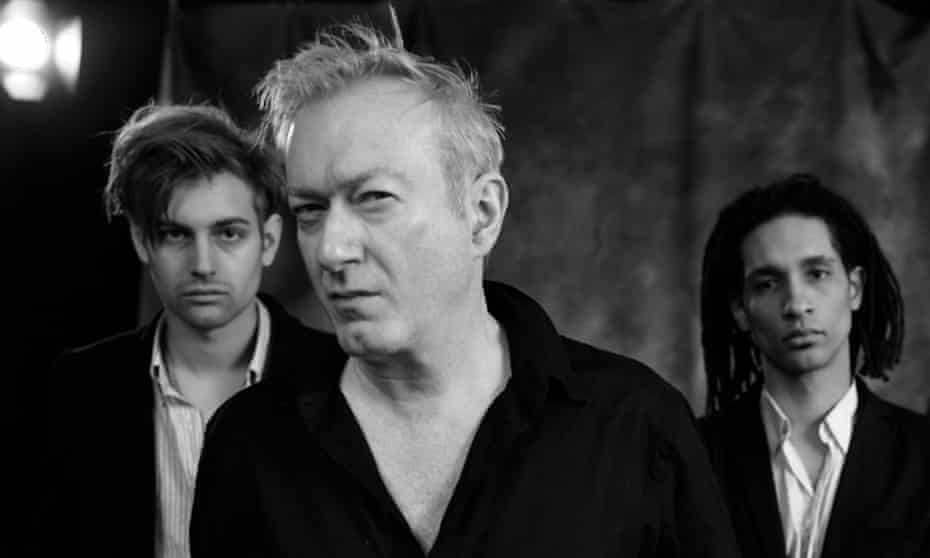 The most recent incarnation of Gang of Four, featuring Andy Gill centre.