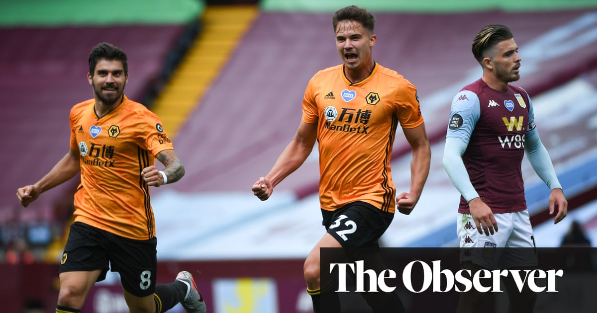 Aston Villa survival hopes dented by Dendonckers winner for Wolves