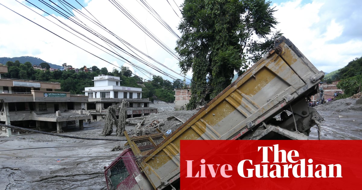 Nepal-Tibet flash flood live updates: debris-clogged river at risk of flooding again; rescuers race to find survivors