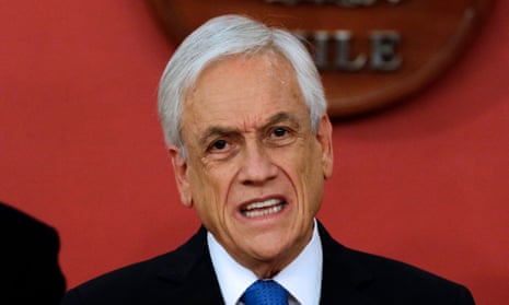 Sebastián Piñera in October. The leaked documents revealed new details of a controversial deal to sell the family’s stake in the Dominga mining project.