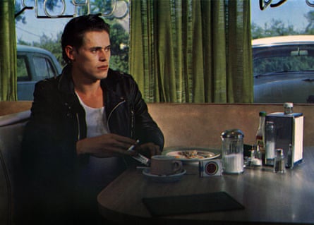 Cheekbones that could win in a knife fight … Dafoe in The Loveless (1981).
