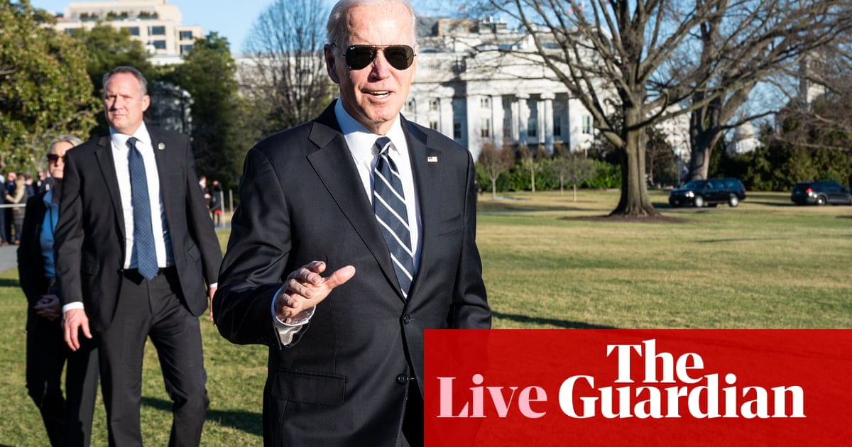 Biden to end Covid-19 emergency but may declare reproductive health crisis – live