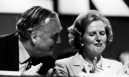 Willie Whitelaw and Margaret Thatcher
