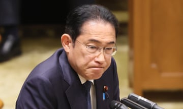 PM Fumio Kishida addressing Japan's parliament