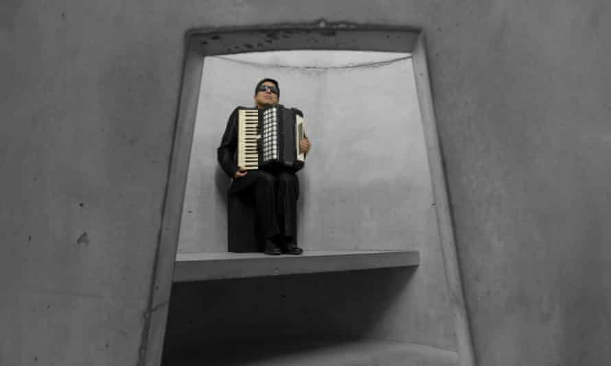 ‘It can sound like music, but it is not music’ …professional mourner Hugo Aníbal González Jiménez. Photograph: Ⓒ Photograph by Taryn Simon.