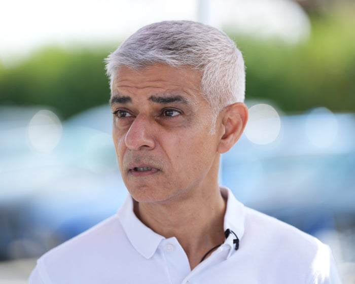 Sadiq Khan calls on Andy Burnham to commit to climate action as pressure grows over North Sea oil — image supplied by The Guardian UK's feed