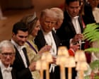 Who sat next to whom at Trump’s Windsor banquet – and what does it tell us?