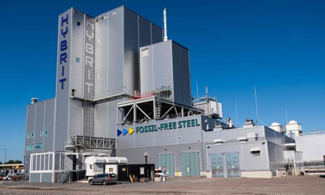 The Hybrit steel facility in Luleå, Sweden