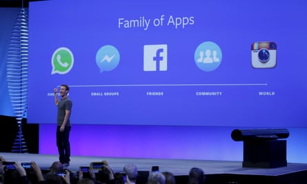 Mark Zuckerberg speaks at the Facebook F8 conference in San Francisco this month.