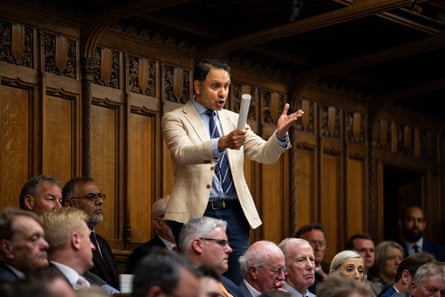 Shockat Adam at PMQs on Wednesday.
